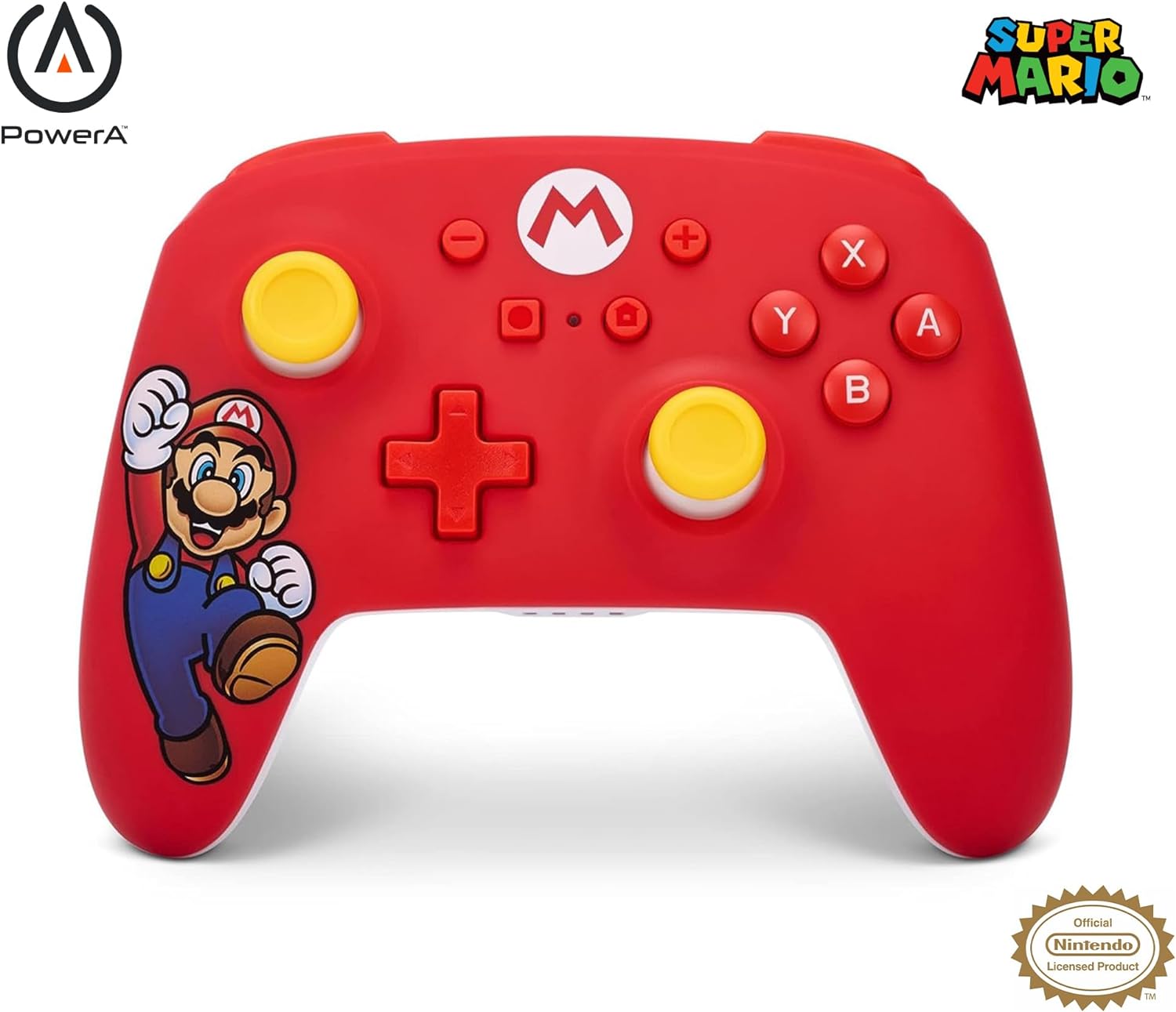 Mando consola POWER A SWITCH ENHANCED WIRELESS MARIO